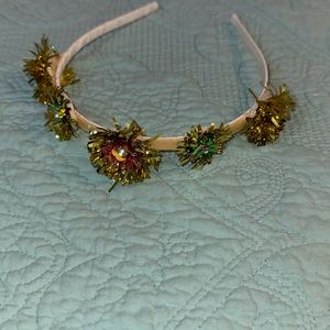 Crewcuts J.Crew festive headband never worn
